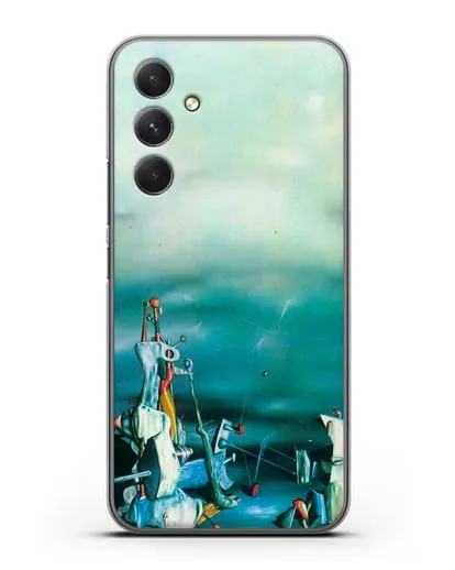 Чехол Дворец на оконных скалах (Танги Ив) силиконовый для Samsung Galaxy A54 [SM-A536]