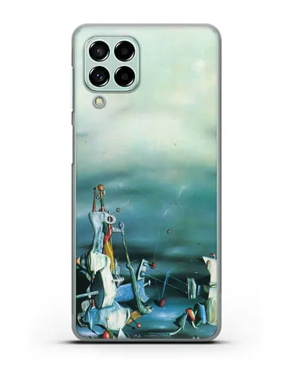 Чехол Дворец на оконных скалах (Танги Ив) силиконовый для Samsung Galaxy M53 [SM-M536]