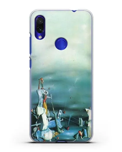 Чехол Дворец на оконных скалах (Танги Ив) силиконовый для Xiaomi Redmi Note 7