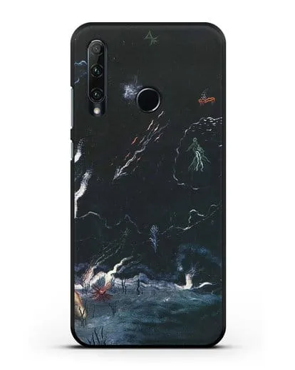 Чехол Шторм (Танги Ив) силиконовый для Honor 20e