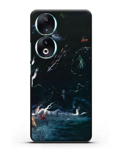 Чехол Шторм (Танги Ив) силиконовый для Honor 90