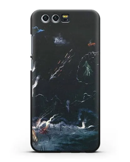 Чехол Шторм (Танги Ив) силиконовый для Honor 9