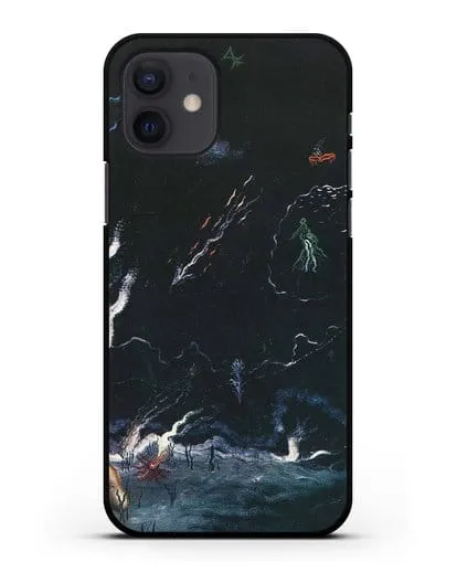 Чехол Шторм (Танги Ив) силиконовый для iPhone 12