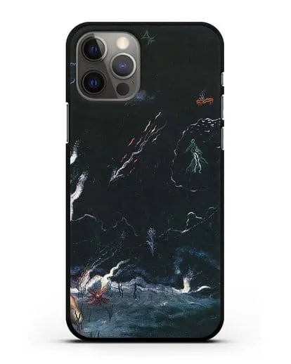 Чехол Шторм (Танги Ив) силиконовый для iPhone 12 Pro