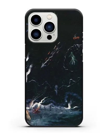 Чехол Шторм (Танги Ив) силиконовый для iPhone 13 Pro