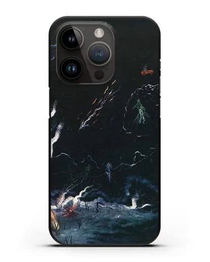 Чехол Шторм (Танги Ив) силиконовый для iPhone 14 Pro