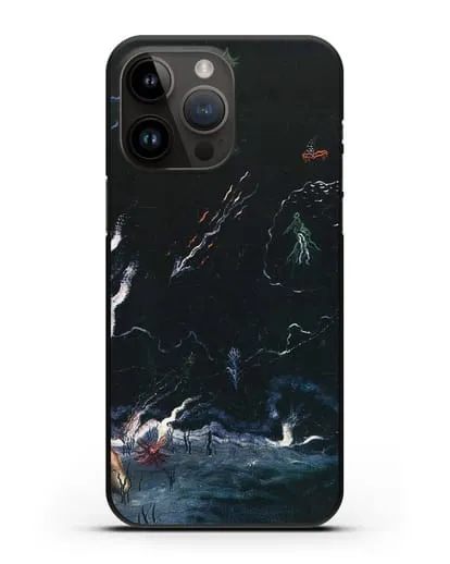 Чехол Шторм (Танги Ив) силиконовый для iPhone 14 Pro Max