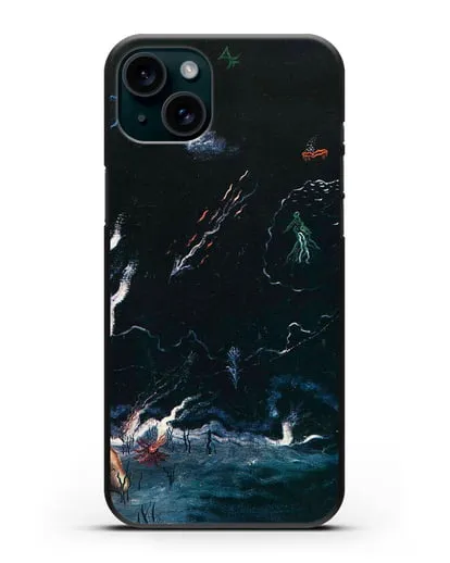 Чехол Шторм (Танги Ив) силиконовый для iPhone 15 Plus