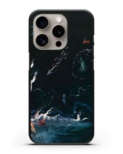 Чехол Шторм (Танги Ив) силиконовый для iPhone 15 Pro