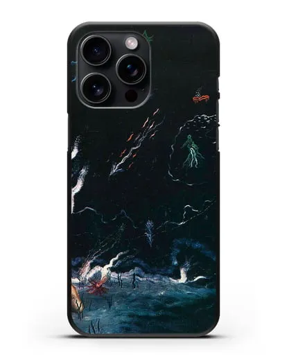 Чехол Шторм (Танги Ив) силиконовый для iPhone 15 Pro Max