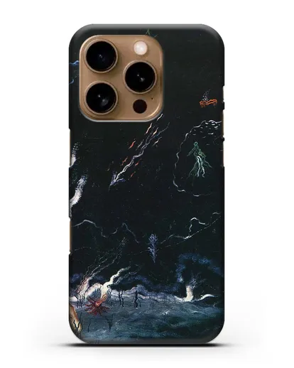 Чехол Шторм (Танги Ив) силиконовый для iPhone 16 Pro