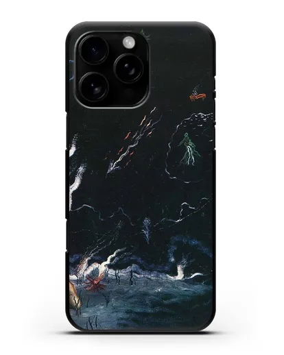 Чехол Шторм (Танги Ив) силиконовый для iPhone 16 Pro Max