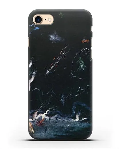 Чехол Шторм (Танги Ив) силиконовый для iPhone 8