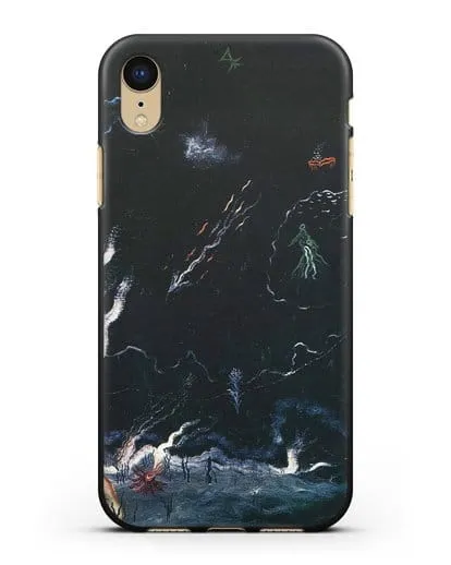 Чехол Шторм (Танги Ив) силиконовый для iPhone XR