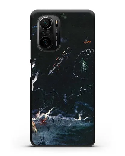 Чехол Шторм (Танги Ив) силиконовый для Xiaomi Poco F3