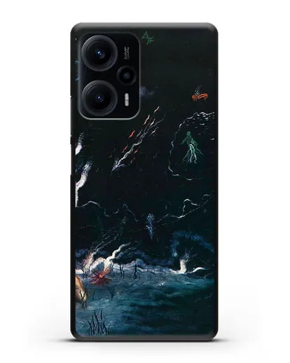 Чехол Шторм (Танги Ив) силиконовый для Xiaomi Poco F5