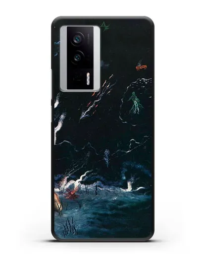 Чехол Шторм (Танги Ив) силиконовый для Xiaomi Poco F5 Pro