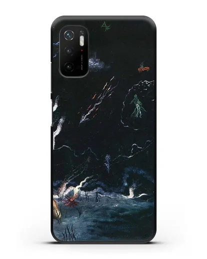 Чехол Шторм (Танги Ив) силиконовый для Xiaomi Poco M3 Pro