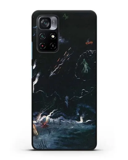 Чехол Шторм (Танги Ив) силиконовый для Xiaomi Poco M4 Pro 5G