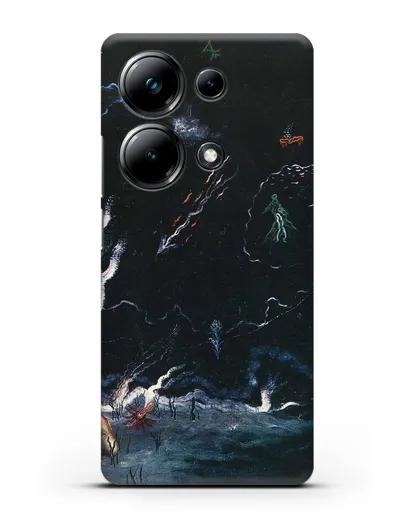 Чехол Шторм (Танги Ив) силиконовый для Xiaomi Poco M6 Pro