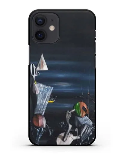 Чехол Медленно к северу (Танги Ив) силиконовый для iPhone 12 mini