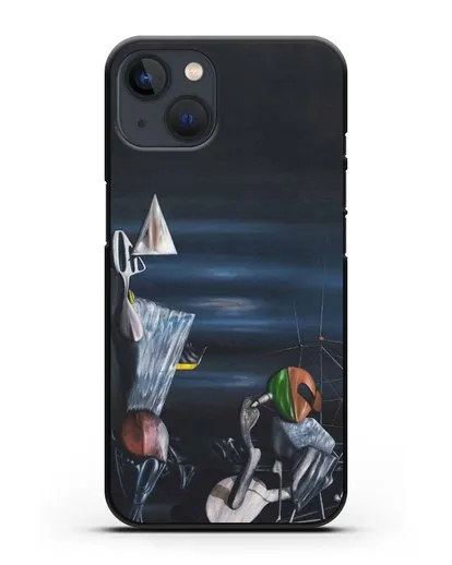 Чехол Медленно к северу (Танги Ив) силиконовый для iPhone 13