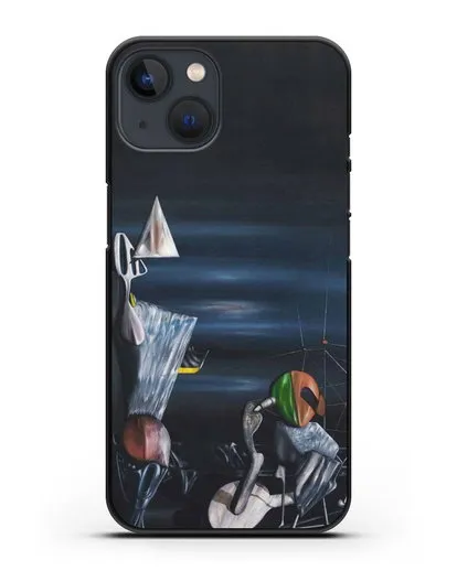 Чехол Медленно к северу (Танги Ив) силиконовый для iPhone 13 Mini