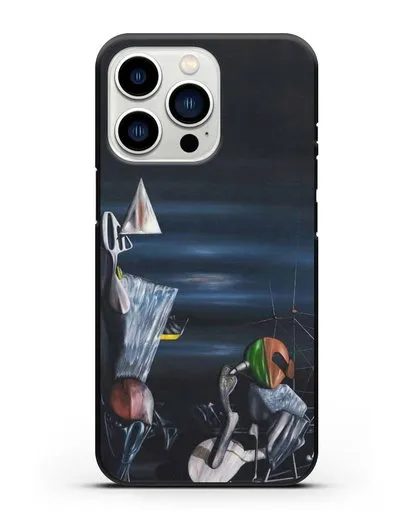 Чехол Медленно к северу (Танги Ив) силиконовый для iPhone 13 Pro