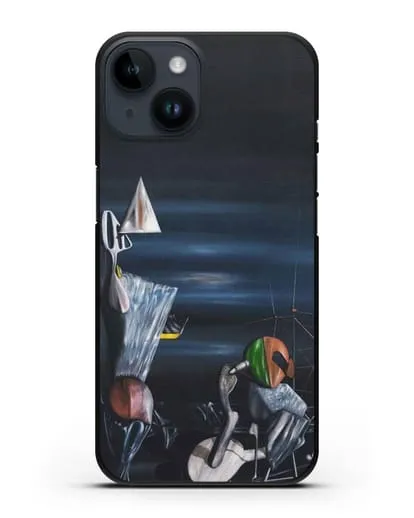 Чехол Медленно к северу (Танги Ив) силиконовый для iPhone 14