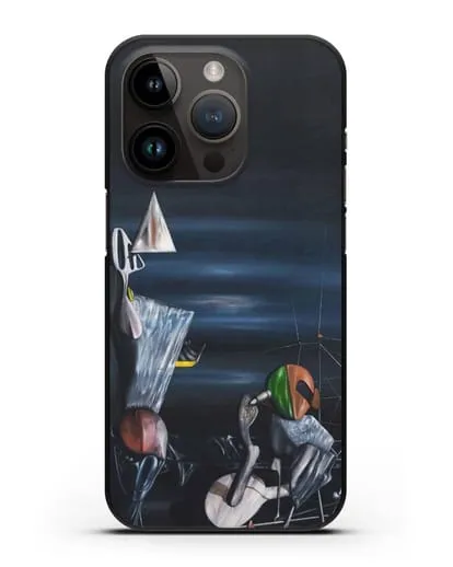 Чехол Медленно к северу (Танги Ив) силиконовый для iPhone 14 Pro