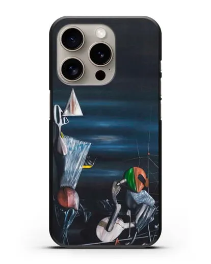 Чехол Медленно к северу (Танги Ив) силиконовый для iPhone 15 Pro