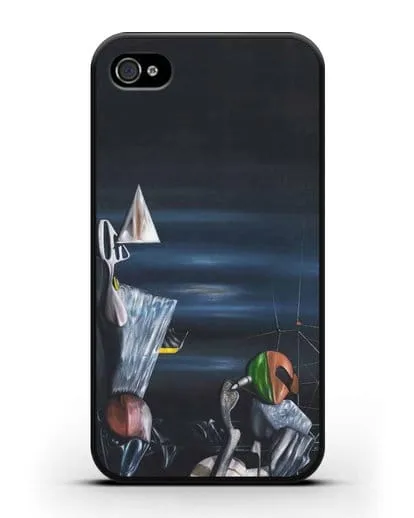 Чехол Медленно к северу (Танги Ив) силиконовый для iPhone 4/4s