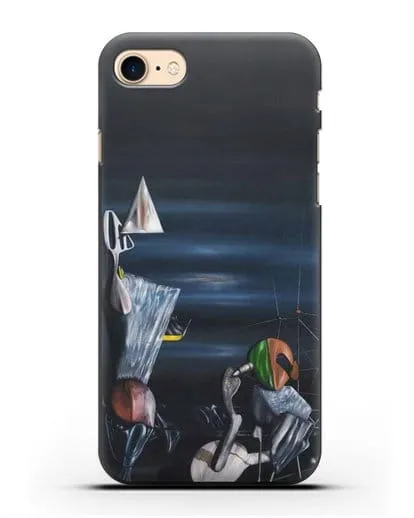 Чехол Медленно к северу (Танги Ив) силиконовый для iPhone 8