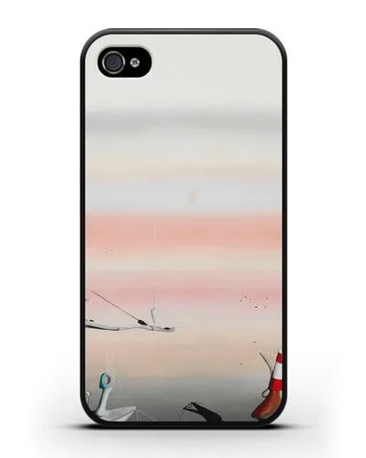 Чехол Без названия (Танги Ив) силиконовый для iPhone 4/4s