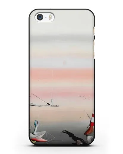 Чехол Без названия (Танги Ив) силиконовый для iPhone 5/5s/SE