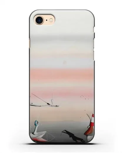 Чехол Без названия (Танги Ив) силиконовый для iPhone 8