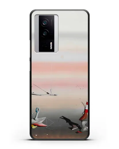 Чехол Без названия (Танги Ив) силиконовый для Xiaomi Poco F5 Pro