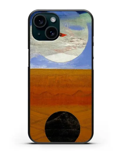 Чехол Море и солнце (Эрнст Макс) силиконовый для iPhone 15