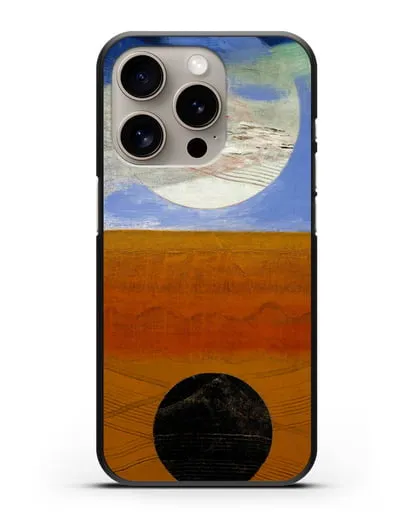 Чехол Море и солнце (Эрнст Макс) силиконовый для iPhone 15 Pro