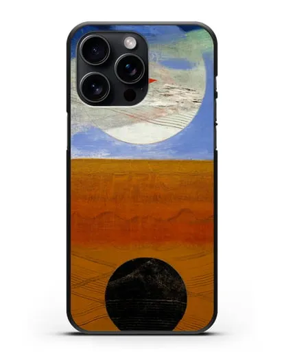 Чехол Море и солнце (Эрнст Макс) силиконовый для iPhone 15 Pro Max