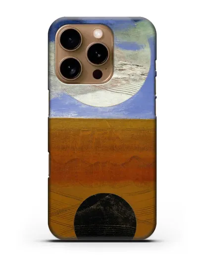 Чехол Море и солнце (Эрнст Макс) силиконовый для iPhone 16 Pro