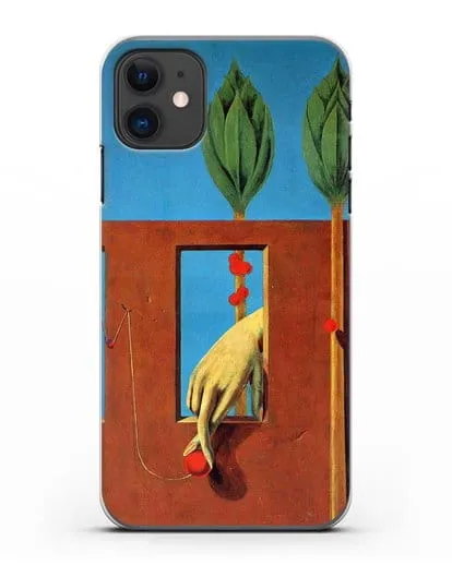 Чехол При первом ясном слове (Эрнст Макс) силиконовый для iPhone 11