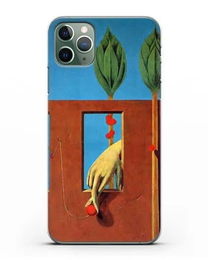 Чехол При первом ясном слове (Эрнст Макс) силиконовый для iPhone 11 Pro