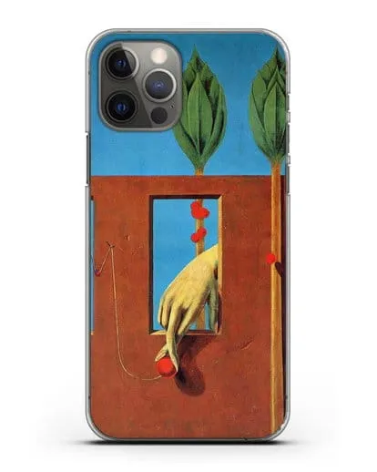 Чехол При первом ясном слове (Эрнст Макс) силиконовый для iPhone 12 Pro