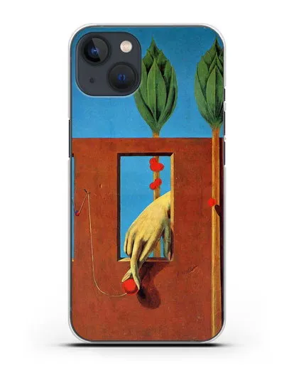 Чехол При первом ясном слове (Эрнст Макс) силиконовый для iPhone 13 Mini