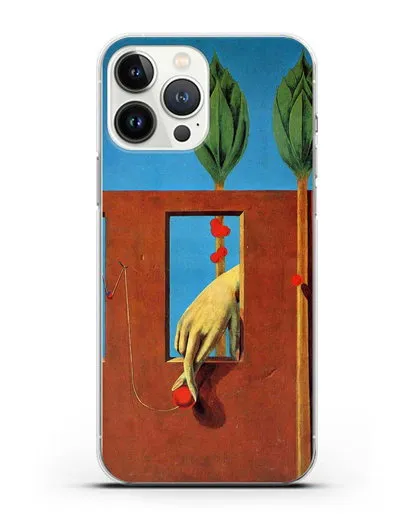 Чехол При первом ясном слове (Эрнст Макс) силиконовый для iPhone 13 Pro Max