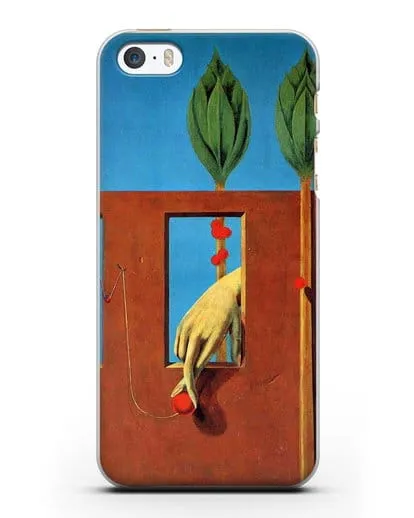 Чехол При первом ясном слове (Эрнст Макс) силиконовый для iPhone 5/5s/SE