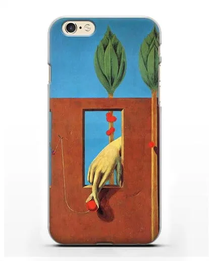 Чехол При первом ясном слове (Эрнст Макс) силиконовый для iPhone 6