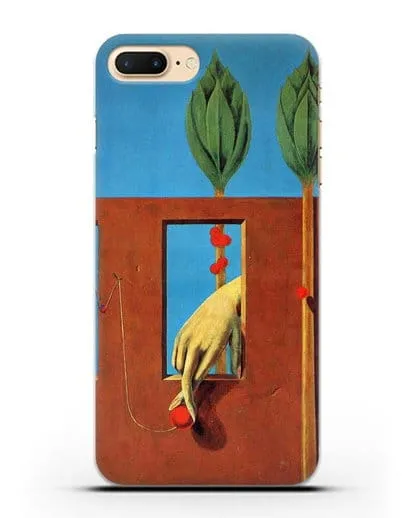 Чехол При первом ясном слове (Эрнст Макс) силиконовый для iPhone 8 Plus