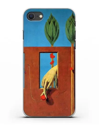 Чехол При первом ясном слове (Эрнст Макс) силиконовый для iPhone SE 2020